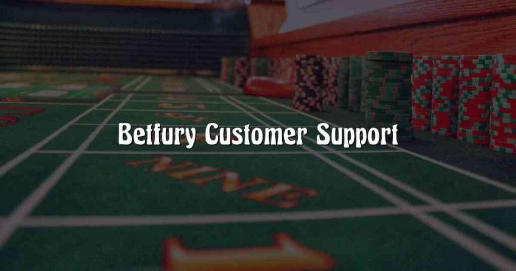 Betfury Customer Service