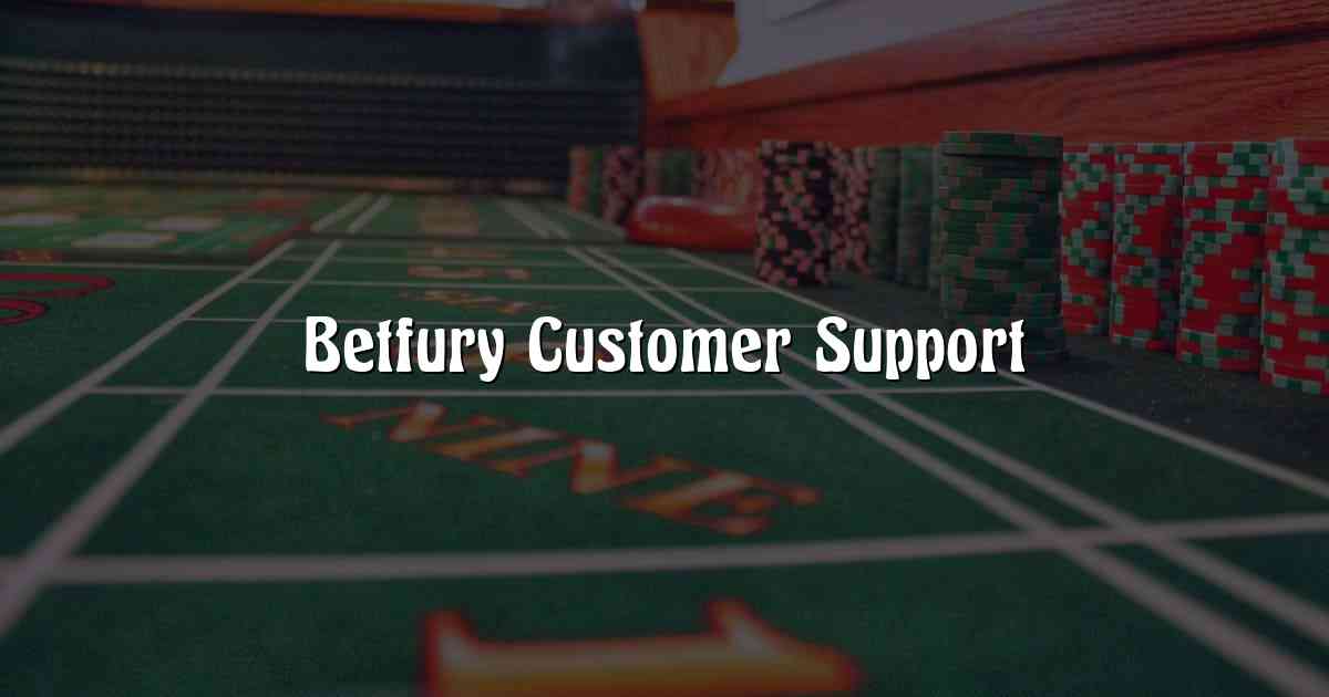 Betfury Customer Support