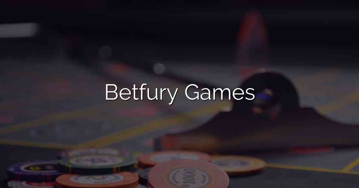 Betfury Games