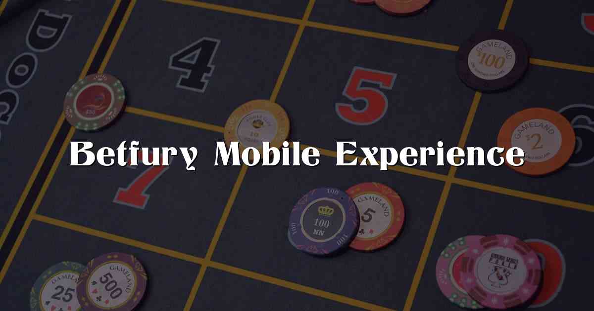 Betfury Mobile Experience